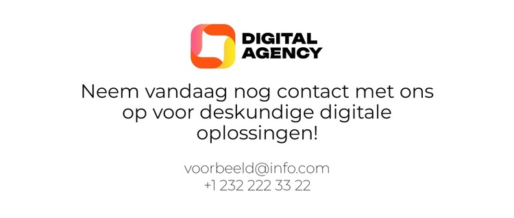 EngageX-media Website sjabloon