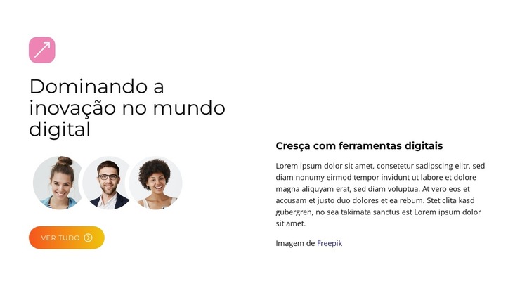 Soluções BrandBoost Modelo de site