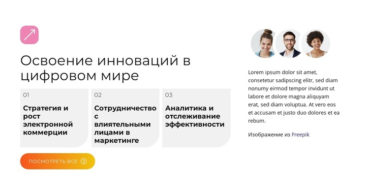 Создание контента WordPress тема