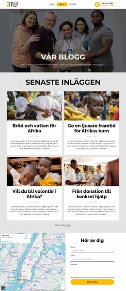 Förvandla liv blogg Mallar