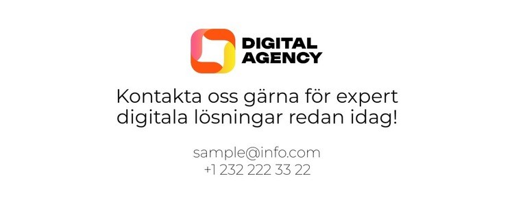 EngageX Media Webbplats mall