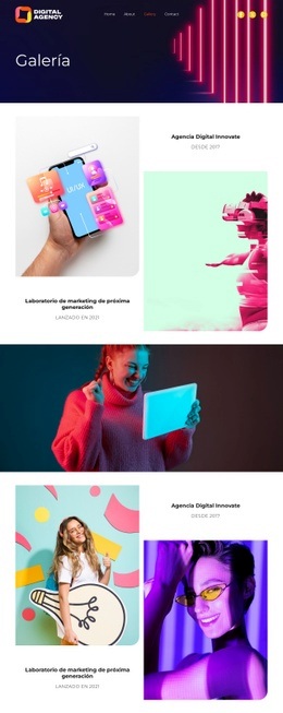 Aumente su presencia en línea Maquetas de sitios web