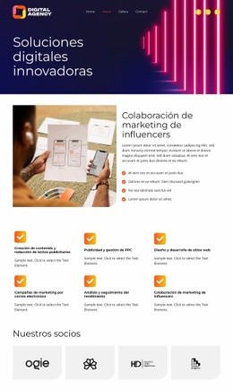 El Futuro De Lo Digital Página De Destino