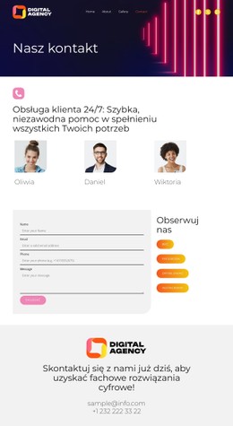 Trendy w technologii cyfrowej Szablony CSS