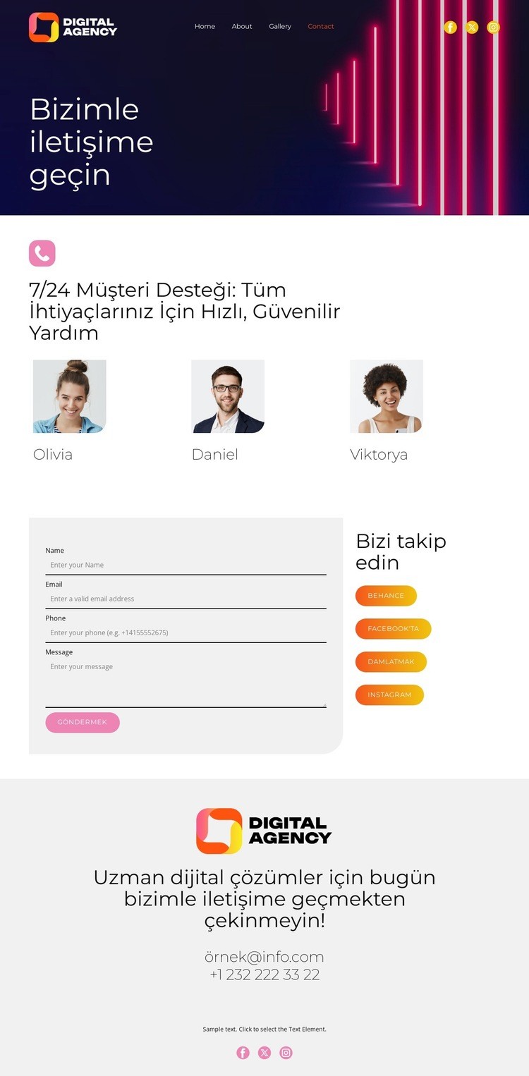 Dijital Teknolojideki Trendler Açılış sayfası