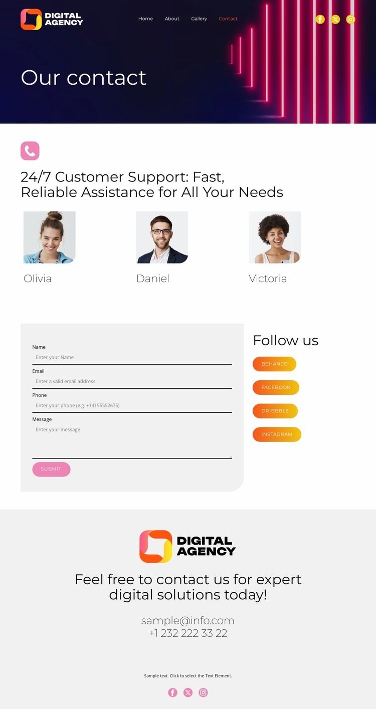 Trends in Digital Tech Web Page Design