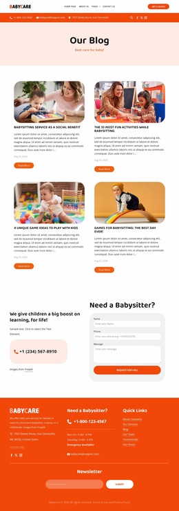 Library Website Templates | Nicepage
