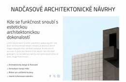 Nadčasové Architektonické Návrhy