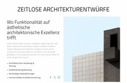 Zeitlose Architekturentwürfe