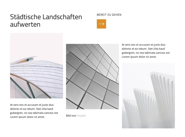 Innovative Weltraumlösungen Website-Vorlage