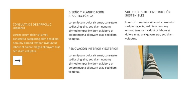 Conceptos de construcción visionarios Plantilla CSS