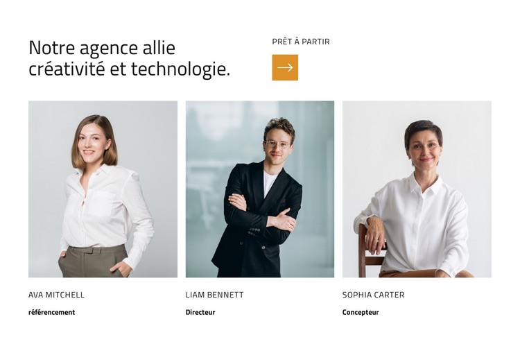 Créer des environnements uniques Modèle HTML