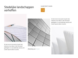 Innovatieve Ruimteoplossingen Website Sjabloon