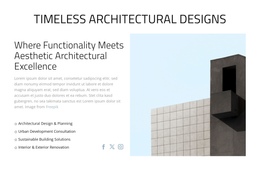 Timeless Architectural Designs