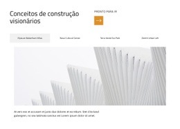Criando Estruturas Icônicas Landing Page