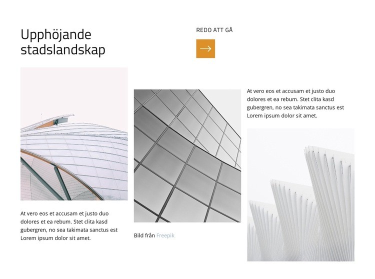 Innovativa rymdlösningar HTML-mall