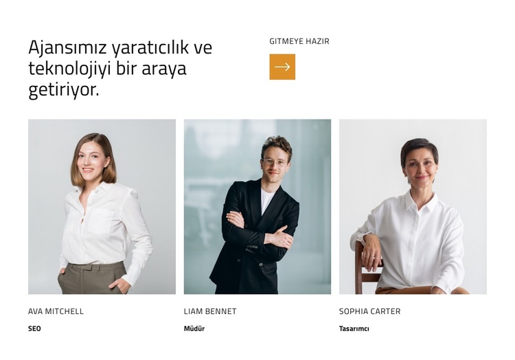 Benzersiz Ortamlar Yaratmak Web Sitesi Şablonu