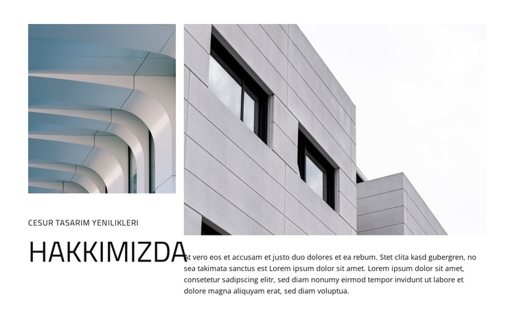 Cesur Tasarım Yenilikleri WordPress Teması