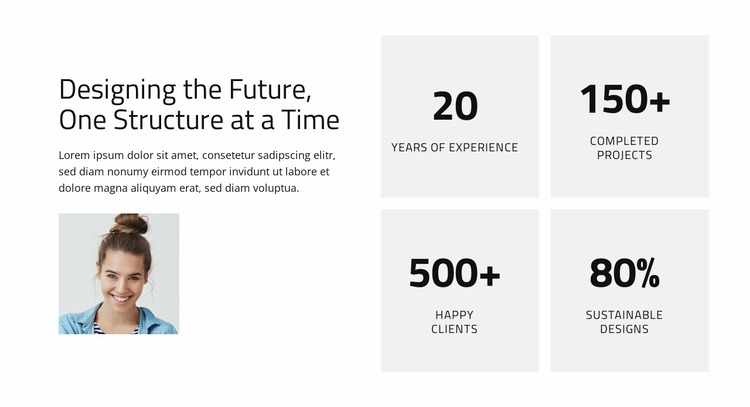 Future-Driven Architecture Website Mockup