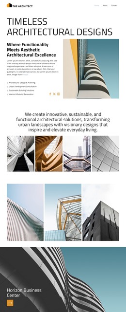 Redefining Modern Spaces - WordPress Theme by Nicepage