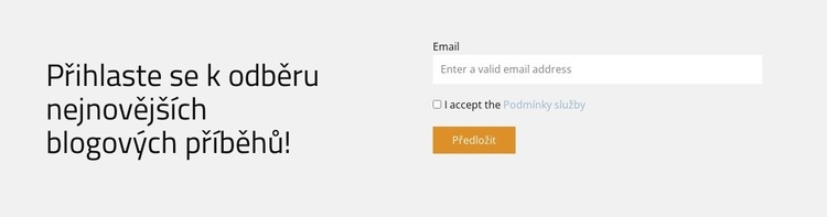 Architektura, která inspiruje Šablona HTML