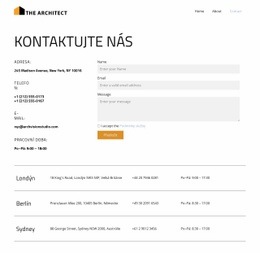 Vlastní Písma, Barvy A Grafika Pro Estetická Architektonická Dokonalost