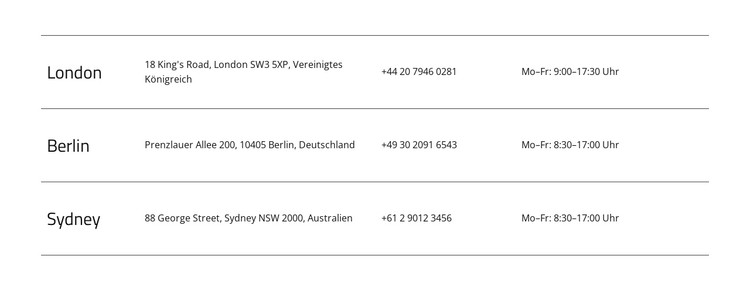 Innovative Architektur CSS-Vorlage