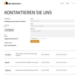 Ästhetische Architektonische Exzellenz – WordPress-Theme