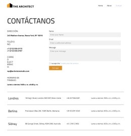 Pagina De Contacto