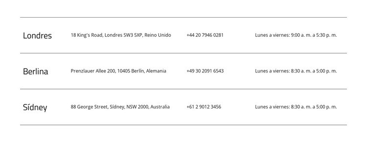 Arquitectura innovadora Plantilla de una página