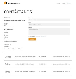 Pagina De Contacto