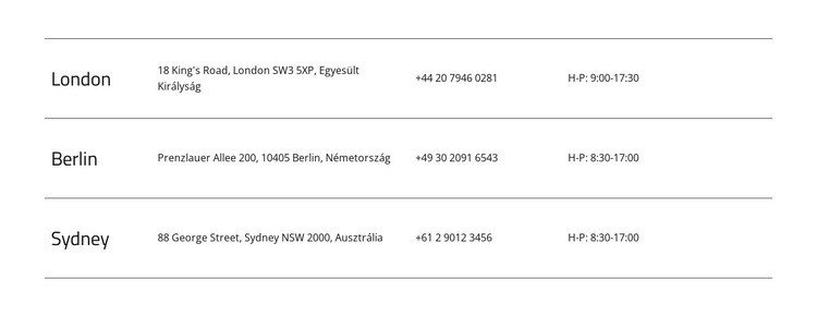 Innovatív építészet HTML Sablon