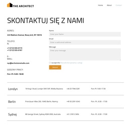 Strona Kontaktowa