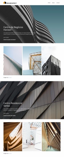 Projetando o Futuro Designs de sites