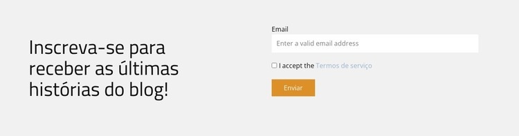 Arquitetura que inspira Landing Page