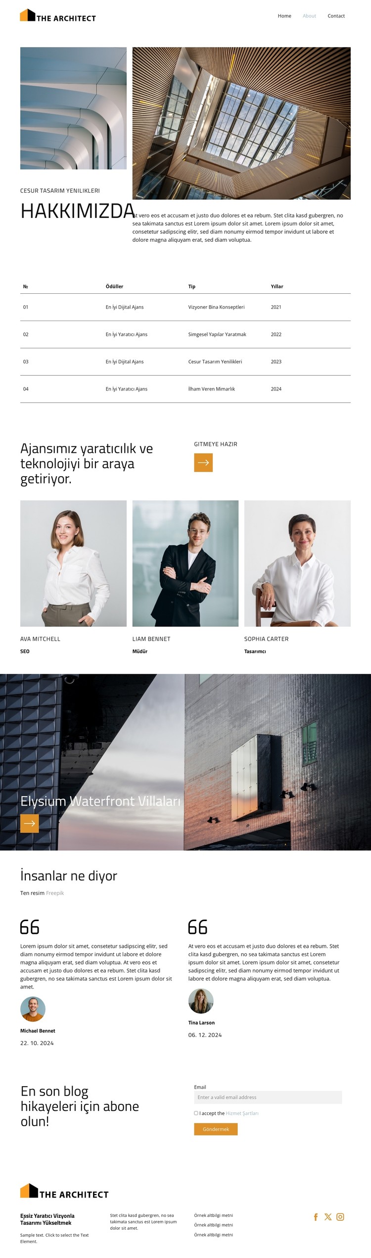 Bir Yapı Bir Zamanlar CSS Şablonu