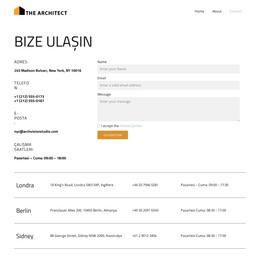 İletişim Sayfası