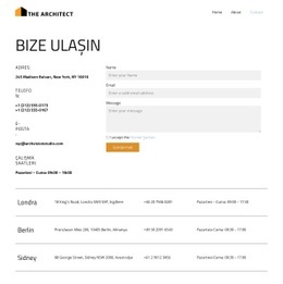 İletişim Sayfası