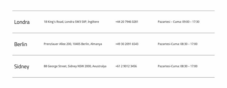 Yenilikçi Mimarlık Bir Sayfa Şablonu