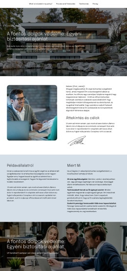 Biztosítási Javaslat – E-Kereskedelmi Webhely