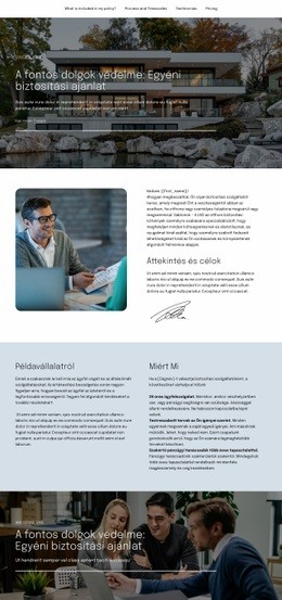 Ingyenes CSS Biztosítási Javaslat Számára