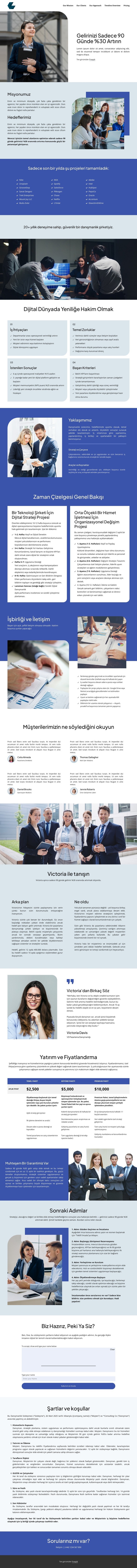 Yatırım teklifi Şablon