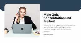Virtueller Assistent Für Unternehmenswachstum
