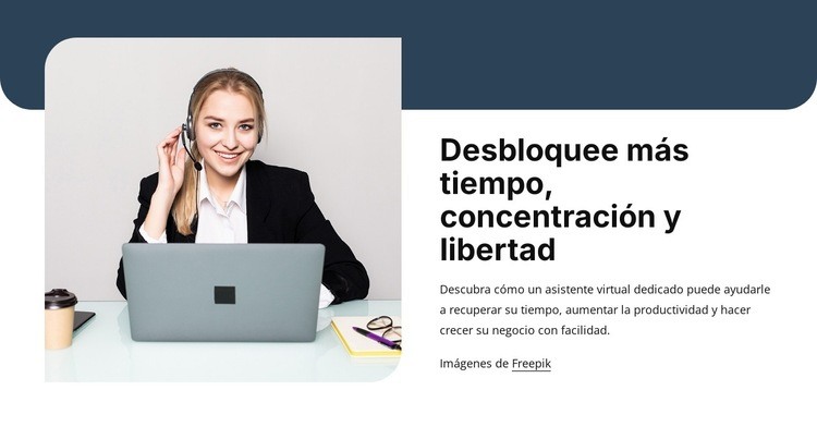 Asistente Virtual para el crecimiento empresarial Plantilla