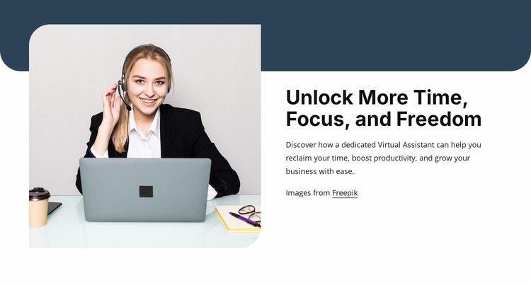 Virtual Assistant for business growth Website Design