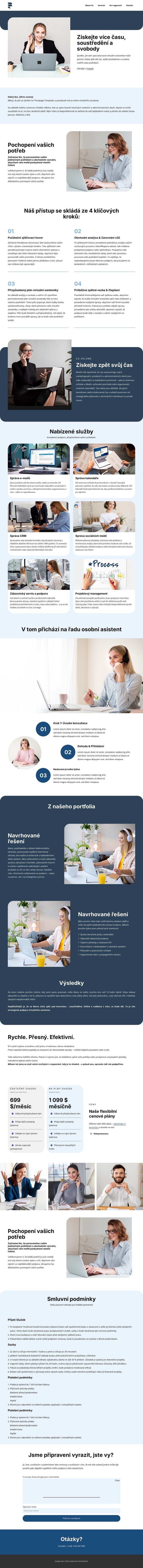 Návrh virtuálního asistenta Šablona