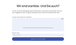 CSS-Menü Für Starten Sie Ihr Beratungsprojekt