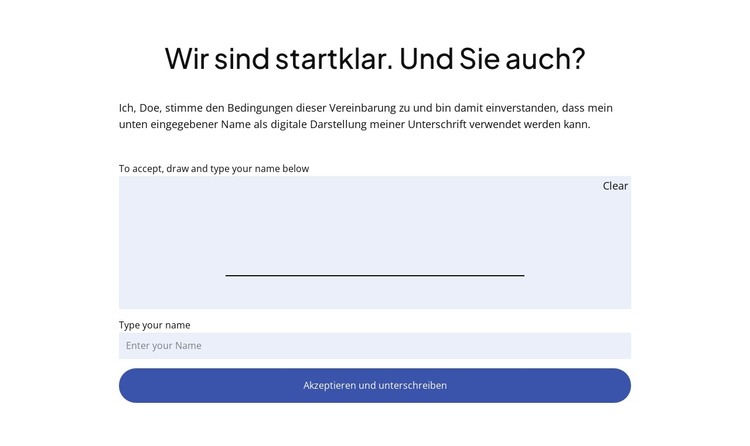 Starten Sie Ihr Beratungsprojekt HTML-Vorlage