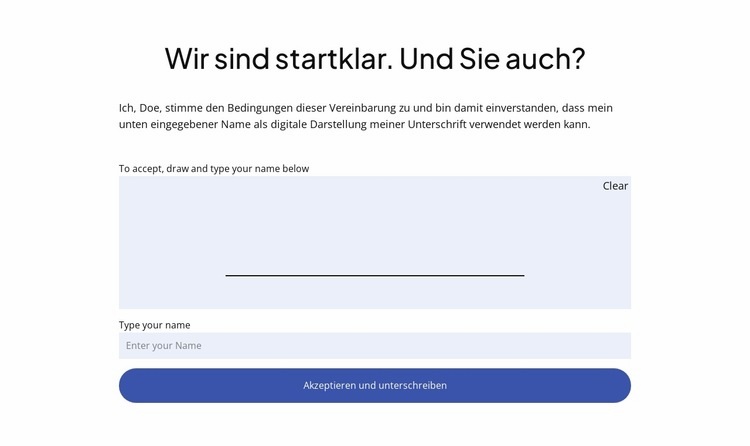 Starten Sie Ihr Beratungsprojekt Website design