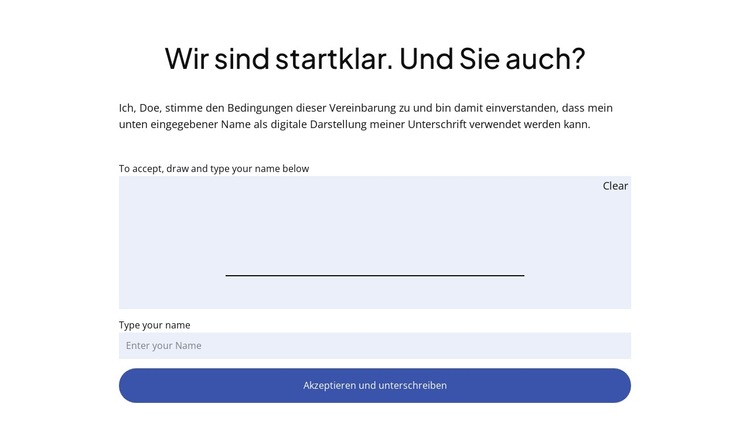 Starten Sie Ihr Beratungsprojekt Website-Vorlage